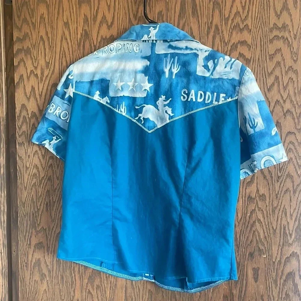 Vintage Western Shirt‎ M - Picture 3 of 3